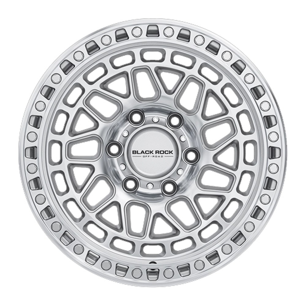 Black Rock Fury Silver Machined